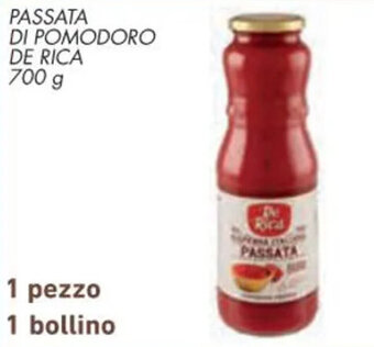 Conad PASSATA DI POMODORO DE RICA 700 g offerta