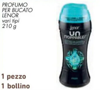 Conad PROFUMO PER BUCATO LENOR vari tipi 210 g offerta