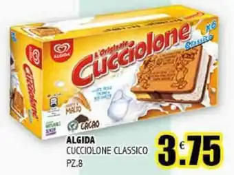 Big Food ALGIDA CUCCIOLONE CLASSICO PZ.8 offerta