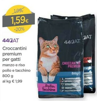 DPiù 44cat Croccantini Premium Per Gatti offerta