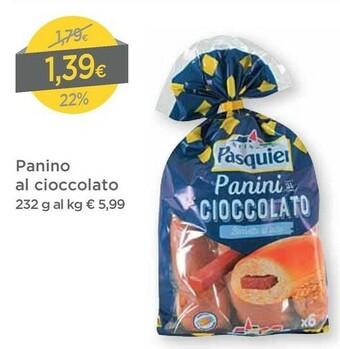 Pasquier Panino Al Cioccolate 232 G