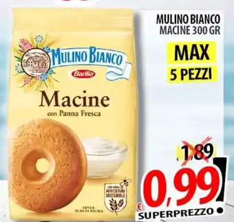 Il Genio Supermercato MULINO BIANCO MACINE 300 GR offerta