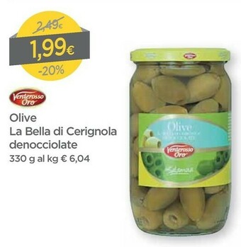 DPiù Verderosso Oro Olive La Bella Di Cerignola offerta