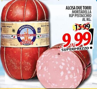 ALCISA DUE TORRI MORTADELLA IGP PISTACCHIO