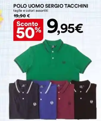POLO UOMO SERGIO TACCHINI taglie e colori assortiti