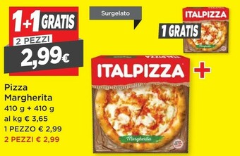 DPiù Italpizza Pizza Margherita offerta