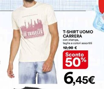 Ipercoop T-SHIRT UOMO CARRERA offerta