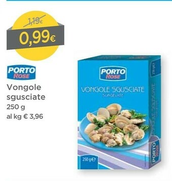 DPiù Porto rose Vongole Sgusciate offerta