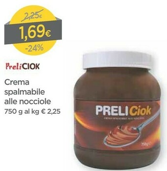 DPiù Preliciok Crema Spalmabile Alle Nocciole offerta