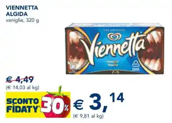 Esselunga VIENNETTA ALGIDA vaniglia, 320 g offerta