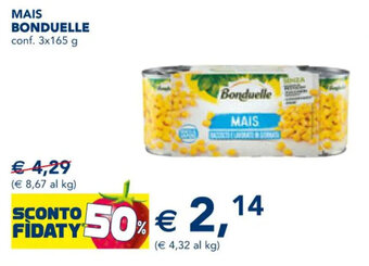 Esselunga MAIS BONDUELLE conf. 3x165 g offerta