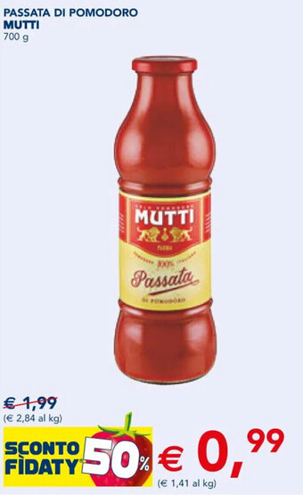 Esselunga PASSATA DI POMODORO MUTTI 700 g offerta