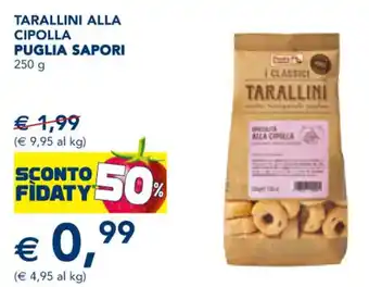 TARALLINI ALLA CIPOLLA PUGLIA SAPORI 250 g