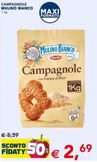 Esselunga CAMPAGNOLE MULINO BIANCO 1 kg offerta