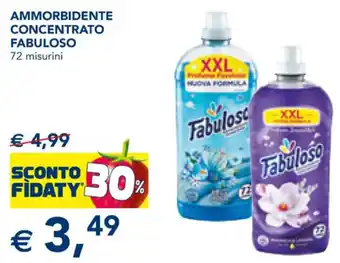 Esselunga AMMORBIDENTE CONCENTRATO FABULOSO 72 misurini offerta