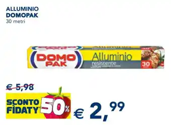 ALLUMINIO DOMOPAK 30 metri