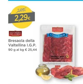DPiù Salumeria del corso Bresaola Della Valtellina IGP offerta