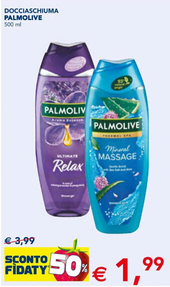 Esselunga DOCCIASCHIUMA PALMOLIVE 500 ml offerta