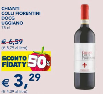 Esselunga CHIANTI COLLI FIORENTINI DOCG UGGIANO 75 cl offerta