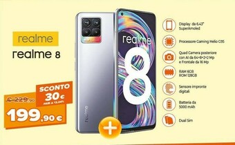 Expert Realme 8 128GB offerta