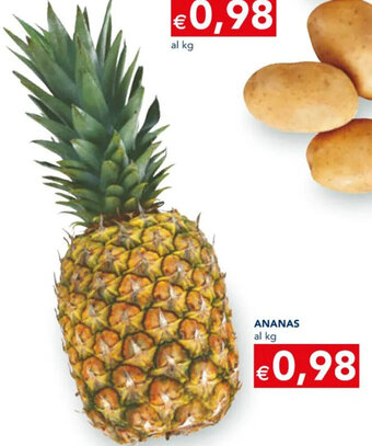 Esselunga ANANAS al kg offerta