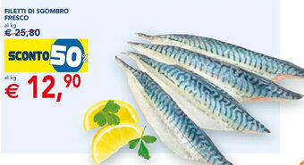 Esselunga FILETTI DI SGOMBRO FRESCO offerta
