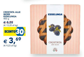 Esselunga CROSTATA ALLE MORE ESSELUNGA 400 g offerta
