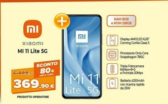 Expert Xiaomi Mi 11 Lite 5G offerta