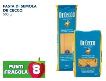 Esselunga PASTA DI SEMOLA DE CECCO 500 g offerta
