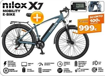 Expert Nilox X7 Mobility E-Bike offerta