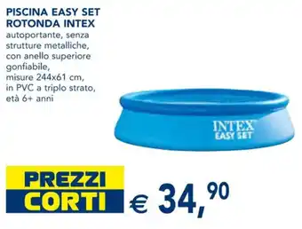 PISCINA EASY SET ROTONDA INTEX autoportante