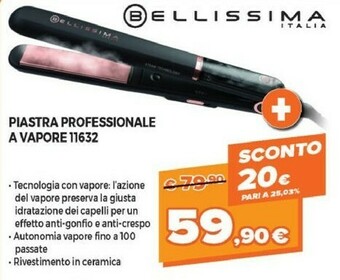 Expert Imetec Bellissima Piastra Professionale A Vapore 11632 offerta