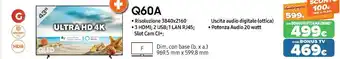 Expert Samsung Q60A 165,1 Cm (65") 4K Ultra HD Smart TV Wi-Fi Nero offerta