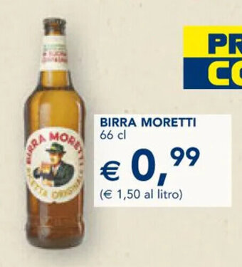 Esselunga BIRRA MORETTI 66 cl offerta