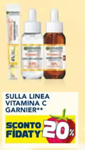 Esselunga SULLA LINEA VITAMINA C GARNIER** offerta