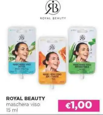 Acqua & Sapone ROYAL BEAUTY maschera viso 15 ml offerta
