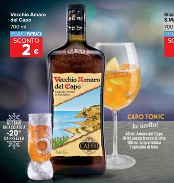 Carrefour Vecchio Amaro del Capo 700 ml offerta