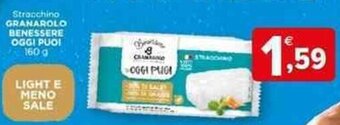 Iperal Stracchino GRANAROLO BENESSERE OGGI PUOI 160 g offerta