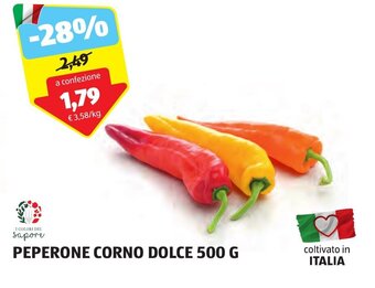 ALDI PEPERONE CORNO DOLCE 500 G offerta