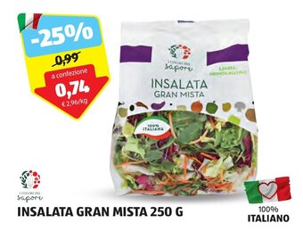 INSALATA GRAN MISTA 250 G