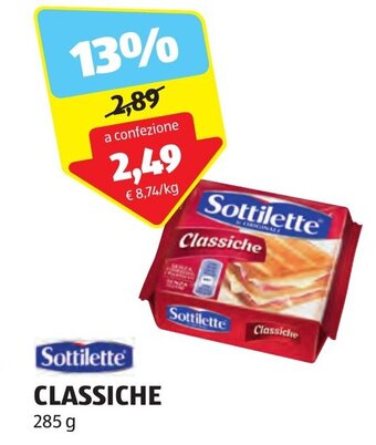 Sottilette Classiche 285 g