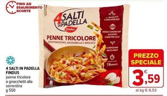 Iperal 4 SALTI IN PADELLA FINDUS g 550 offerta