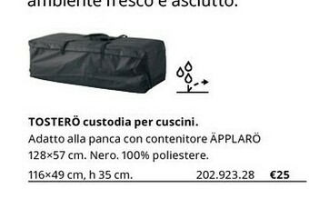 IKEA Tostero Custodia Per Cuscini offerta