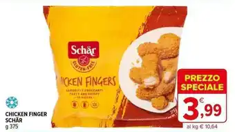 Iperal CHICKEN FINGER SCHÄR g 375 offerta