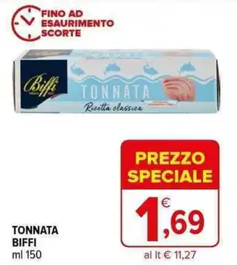 Iperal TONNATA BIFFI ml 150 offerta