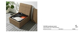 IKEA Tostero Custodia Per Cuscini offerta
