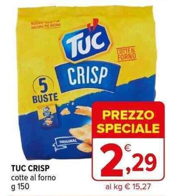 Iperal TUC CRISP cotte al forno g 150 offerta