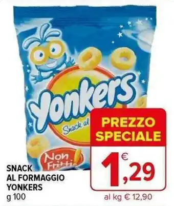 Iperal SNACK AL FORMAGGIO YONKERS g 100 offerta