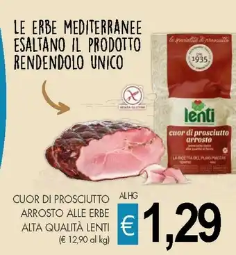 PrestoFresco Lenti Cuor Di Prosciutto Arrosto Alle Erbe offerta