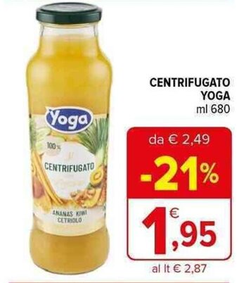 Iperal CENTRIFUGATO YOGA ml 680 offerta